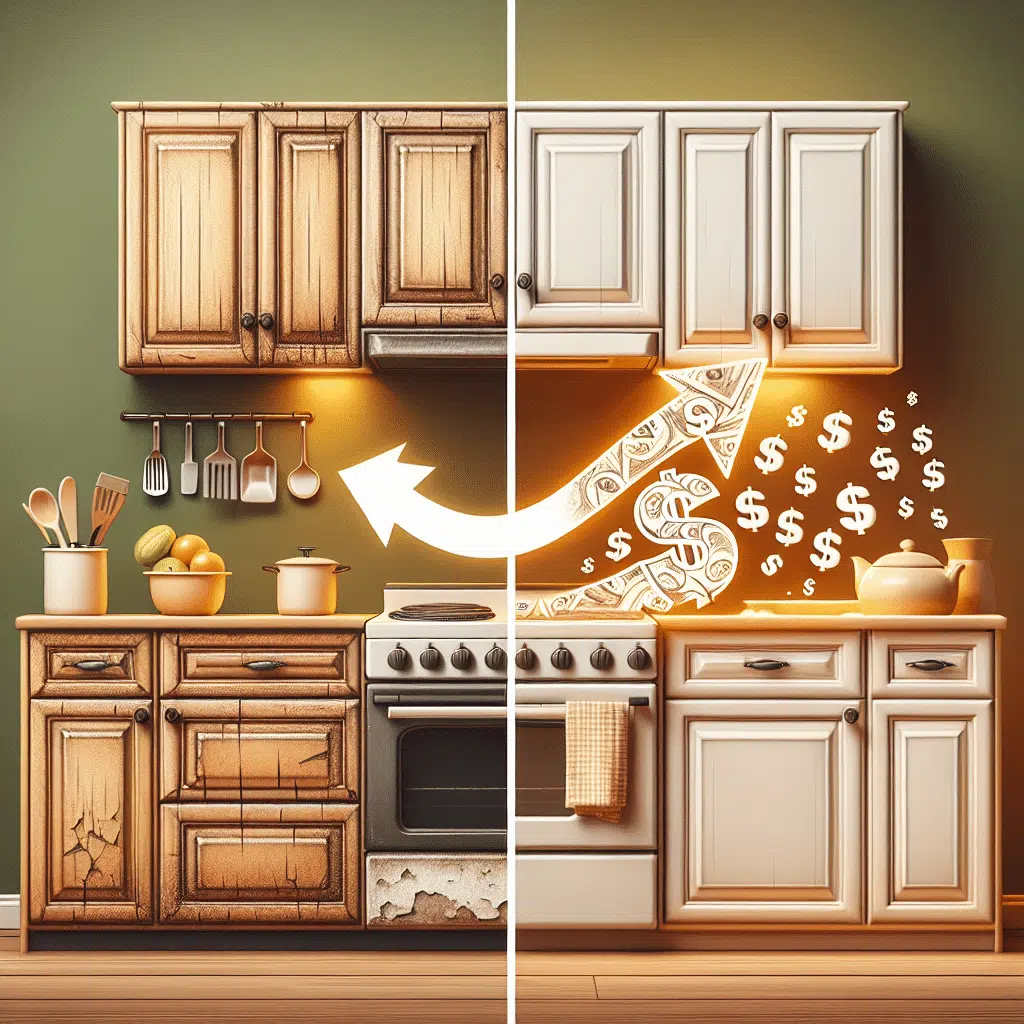 Atualize seus armários de cozinha hoje e economize antes de considerar a troca completa.