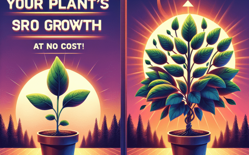 Aumente Sua Planta em 30 Dias Sem Custos