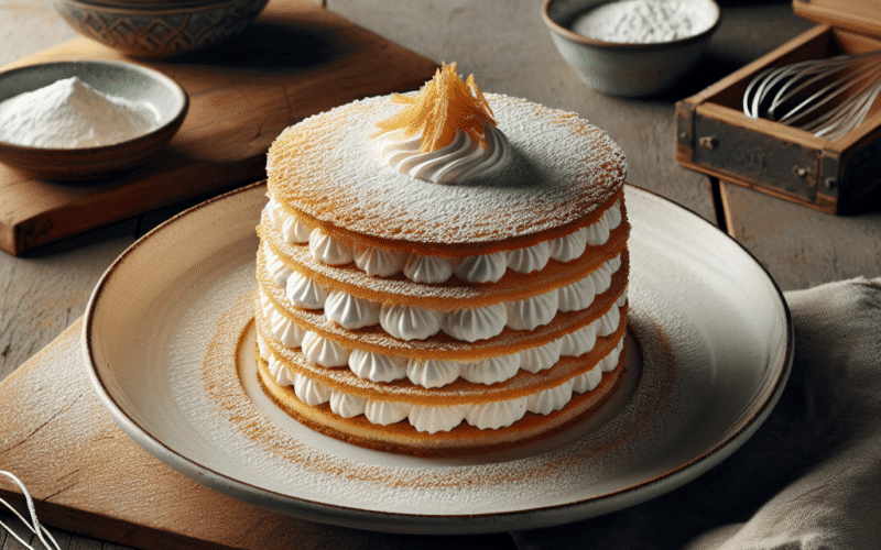 Bolo Napoleão Frio: Simples e Rápido de Fazer