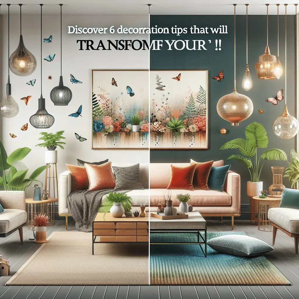 Conheça 6 dicas de decoração que transformarão seu espaço!