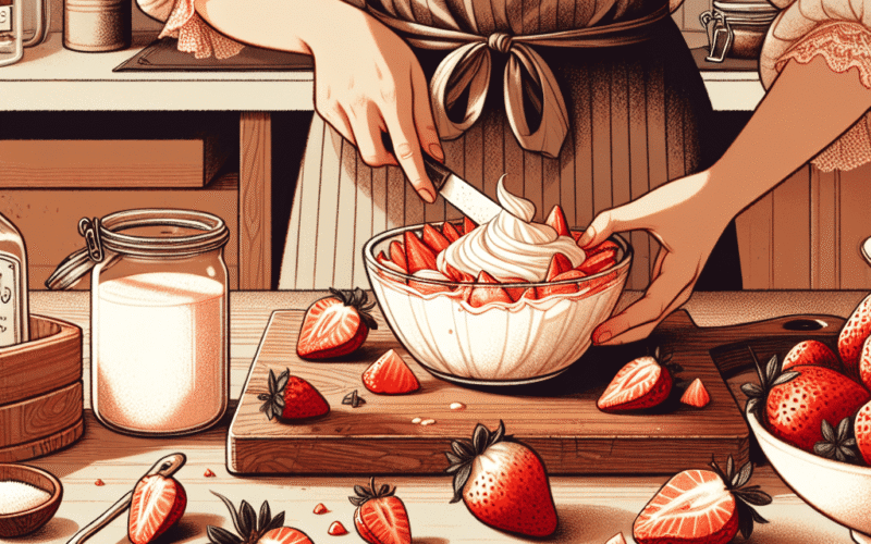 Creme de Morango: Uma Sobremesa Saborosa e Simples de Fazer