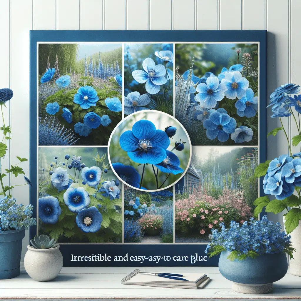 Descubra 5 flores azuis de jardim irresistíveis e de fácil cuidados
