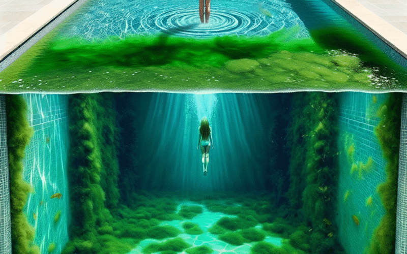 Diga adeus à piscina com água verde! Este truque surpreendente a limpa em minutos.