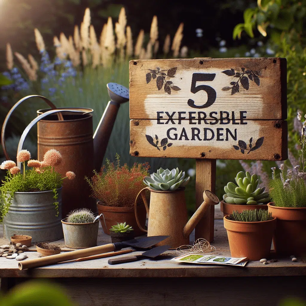 É possível ter um jardim econômico e descomplicado com estas 5 dicas de especialista.
