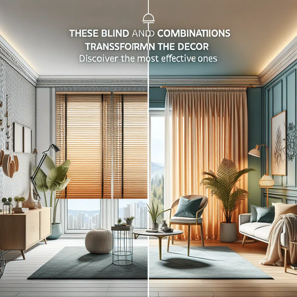Essas combinações de persianas e cortinas transformam a decoração – descubra quais são as mais eficazes.