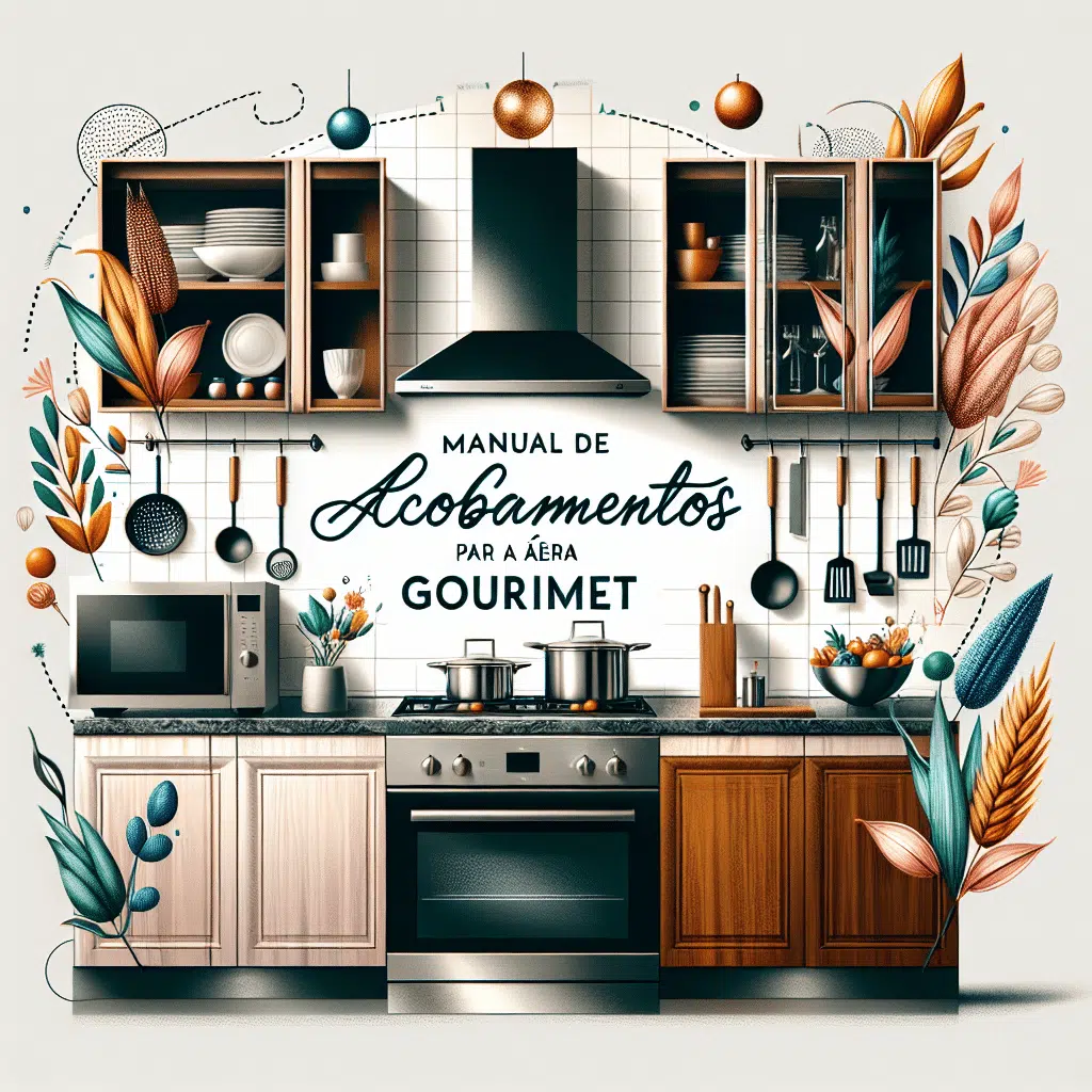 Manual de acabamentos para área gourmet