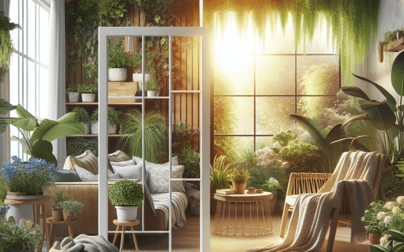 O espaço negligenciado da sua casa pode se tornar um refúgio verde e um lindo jardim de inverno.