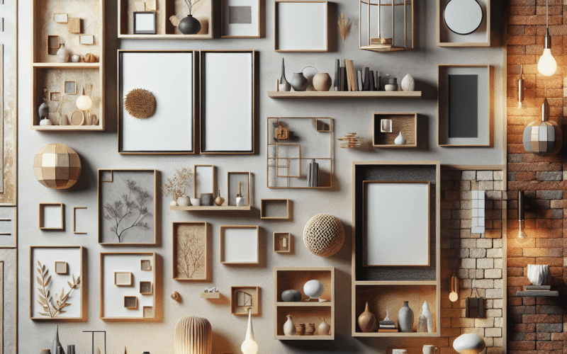 Opções Criativas para Decorar Paredes de Destaque sem Pintura