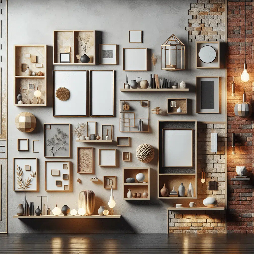 Opções Criativas para Decorar Paredes de Destaque sem Pintura
