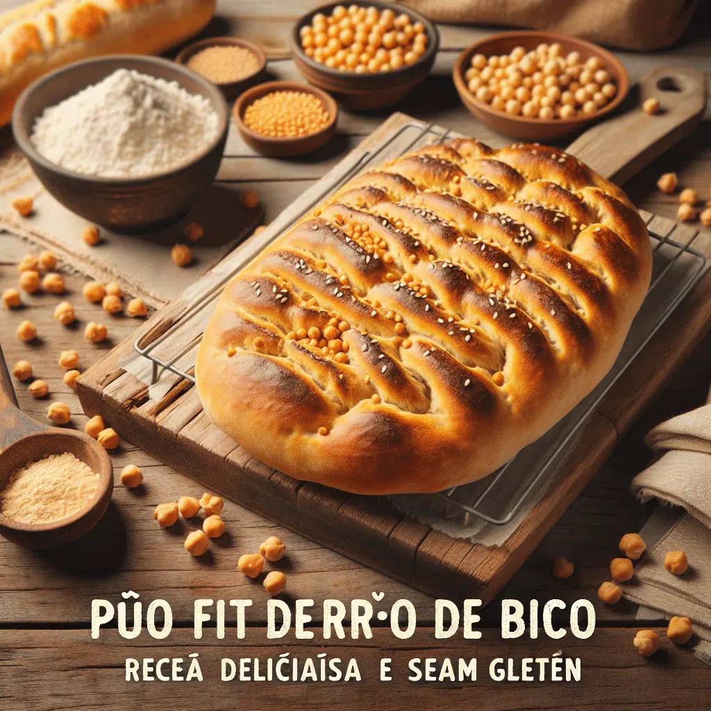 Pão Fit de Grão de Bico: Receita Deliciosa e Sem Glúten