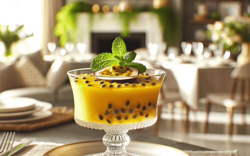 Receita Irresistível de Pudim de Maracujá Ideal para o Almoço de Domingo