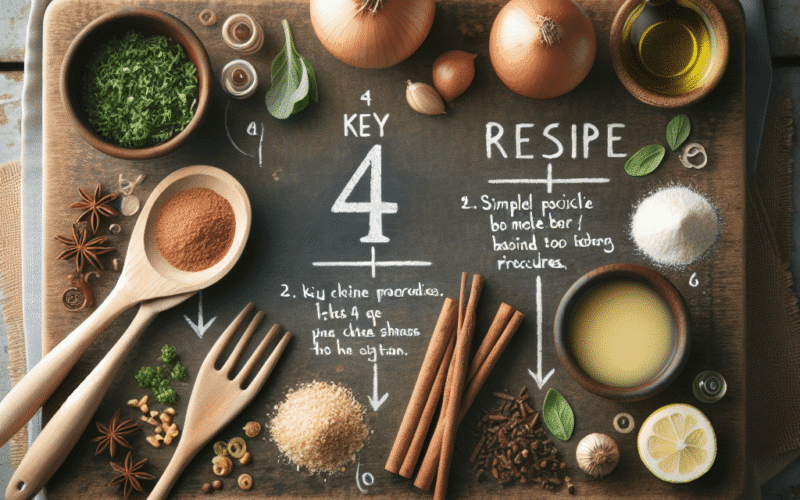 Receita Simples com 4 Ingredientes