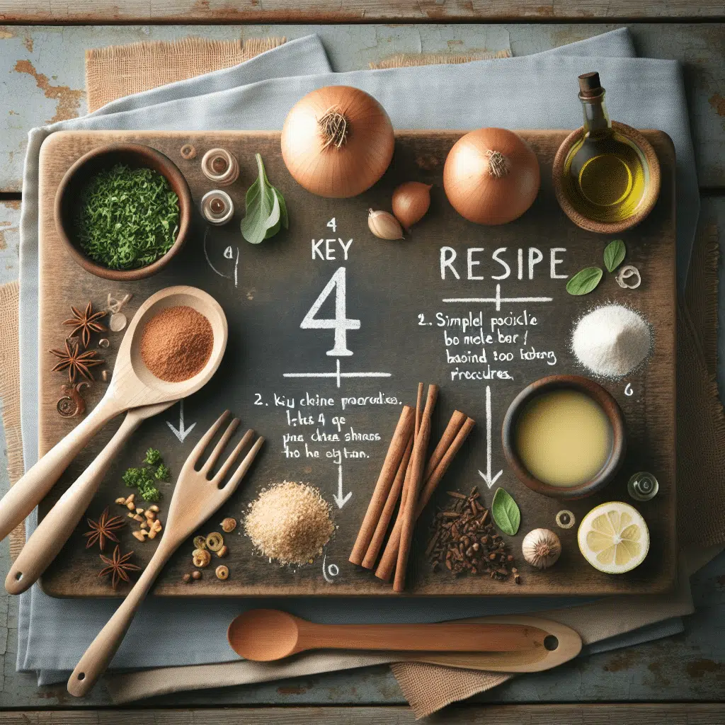 Receita Simples com 4 Ingredientes
