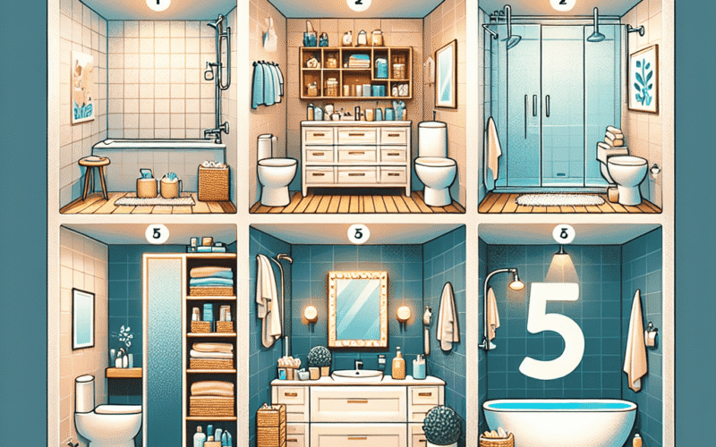 Transforme seu banheiro pequeno de forma econômica com 5 ideias incríveis