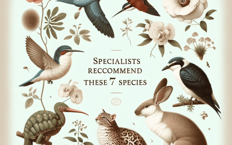 especialistas recomendam estas 7 espécies