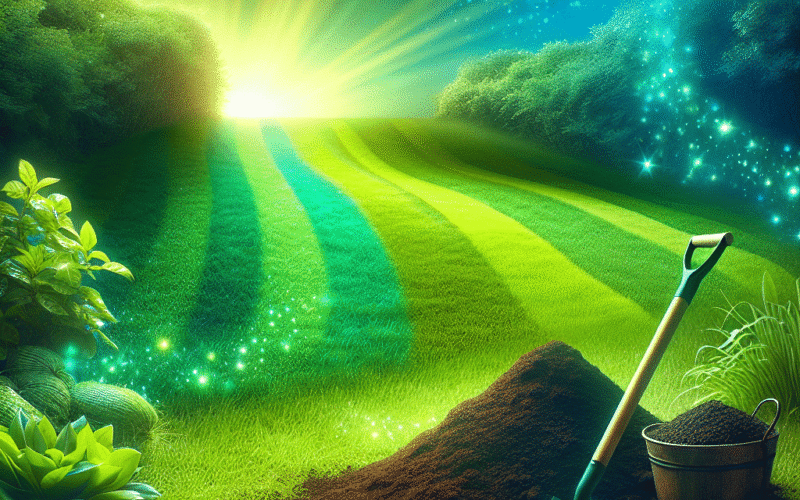 Segredo da borra de café está transformando gramados em verde intenso rapidamente