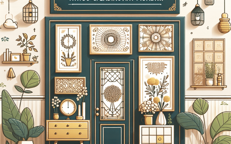 4 Ideias Incríveis de Decoradores para Embelezar a Entrada da Sua Casa Sem Gastar Nada