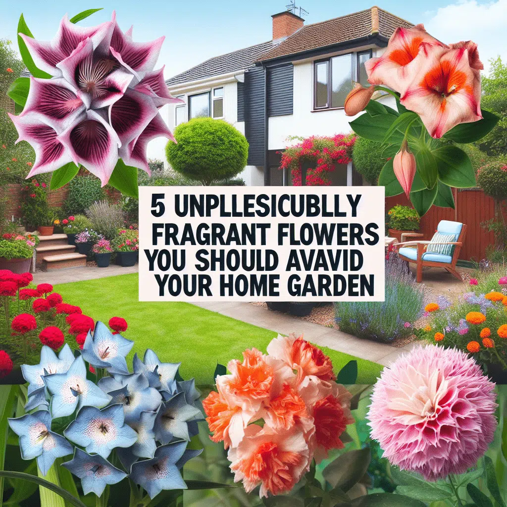 5 flores com cheiros desagradáveis que você deve evitar no jardim da sua casa