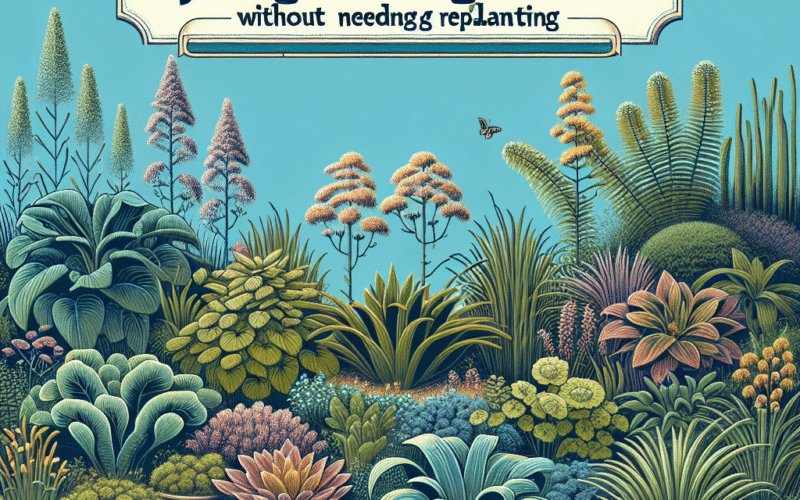 5 plantas que transformarão sua rotina de jardinagem sem precisar de replantio