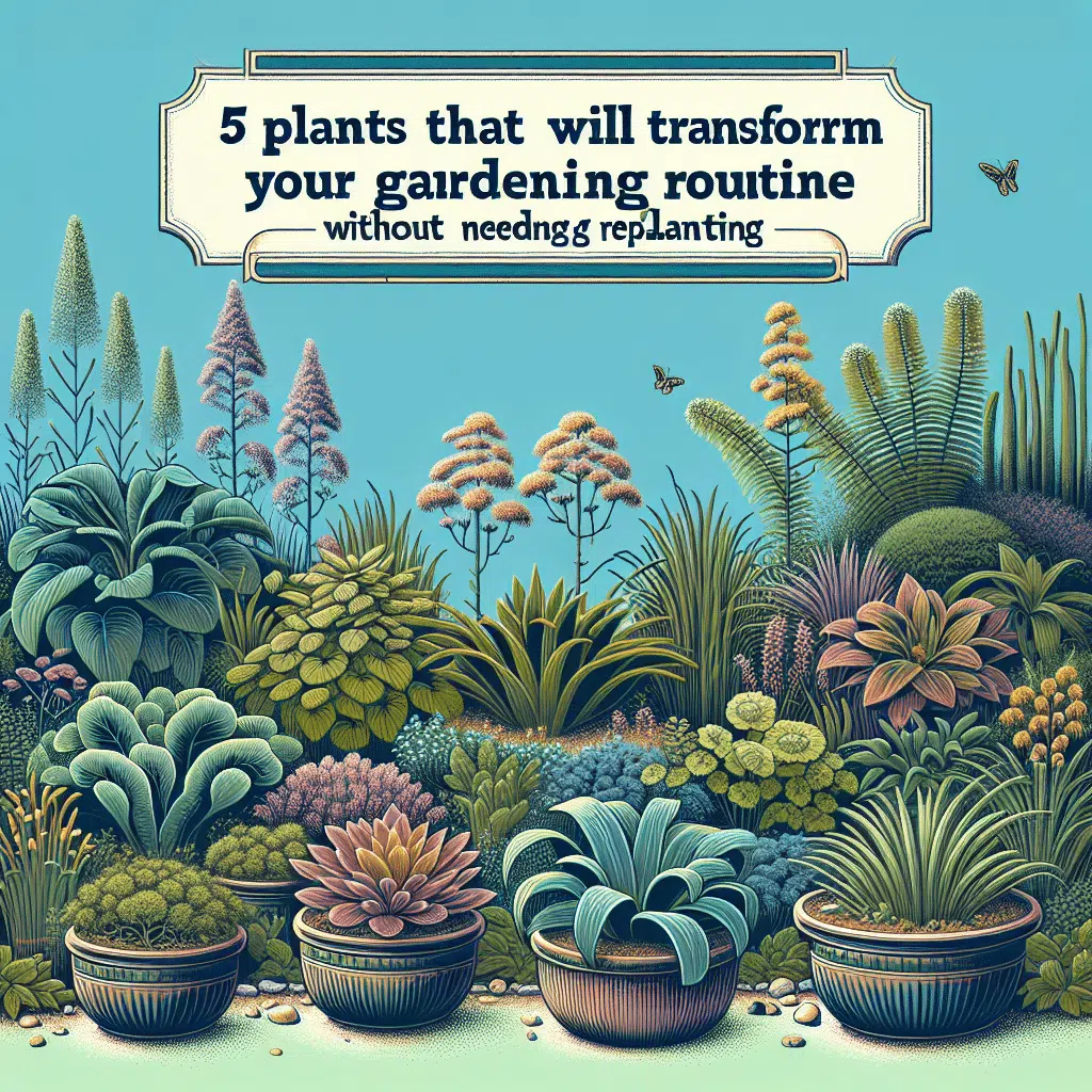 5 plantas que transformarão sua rotina de jardinagem sem precisar de replantio