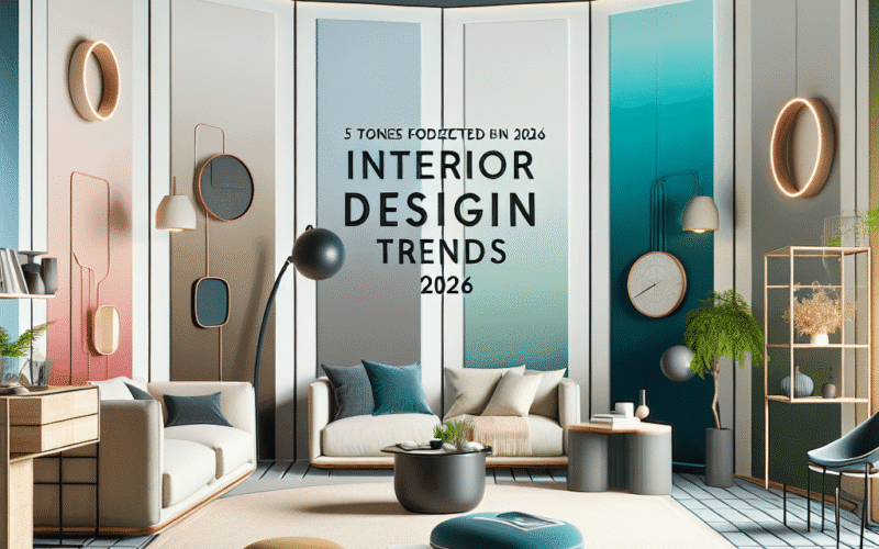 5 tonalidades que serão tendências em 2026, conforme especialistas em design de interiores