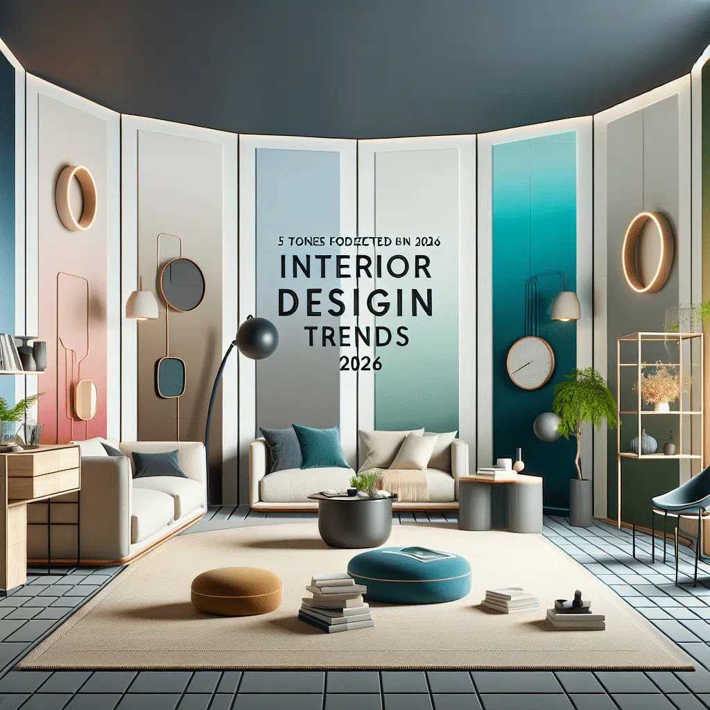 5 tonalidades que serão tendências em 2026, conforme especialistas em design de interiores