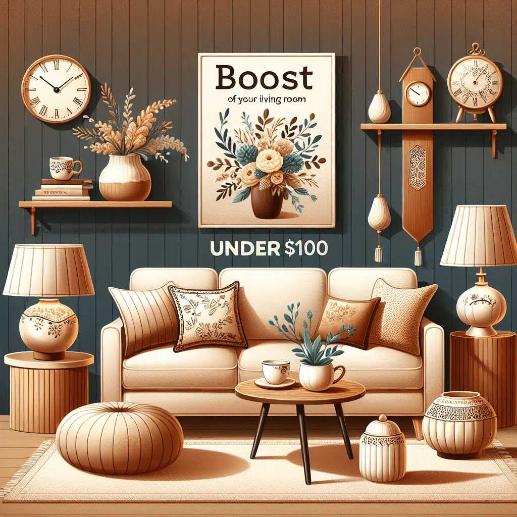 Aumente o charme da sua sala de estar com estes 5 produtos que custam até R$ 100 Aumente o charme da sua sala de estar com estes 5 produtos que custam até R$ 100