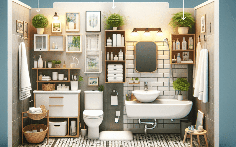 Banheiro compacto se transforma com estes 5 detalhes que fazem toda a diferença.