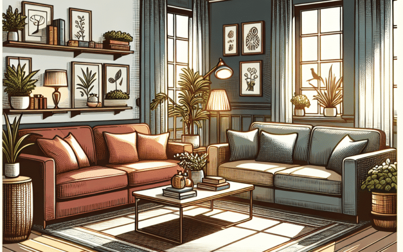 Descubra como optar por sofá escuro ou claro em sua sala pequena e criar o ambiente ideal.