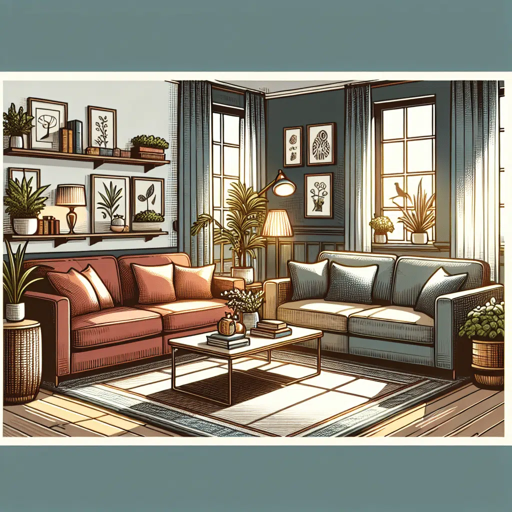 Descubra como optar por sofá escuro ou claro em sua sala pequena e criar o ambiente ideal.