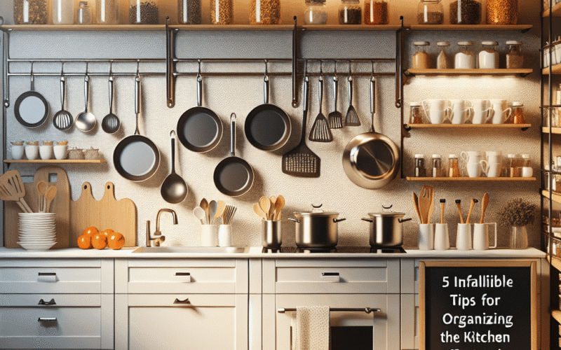 Designers compartilham 5 dicas infalíveis para organizar a cozinha de forma eficiente.