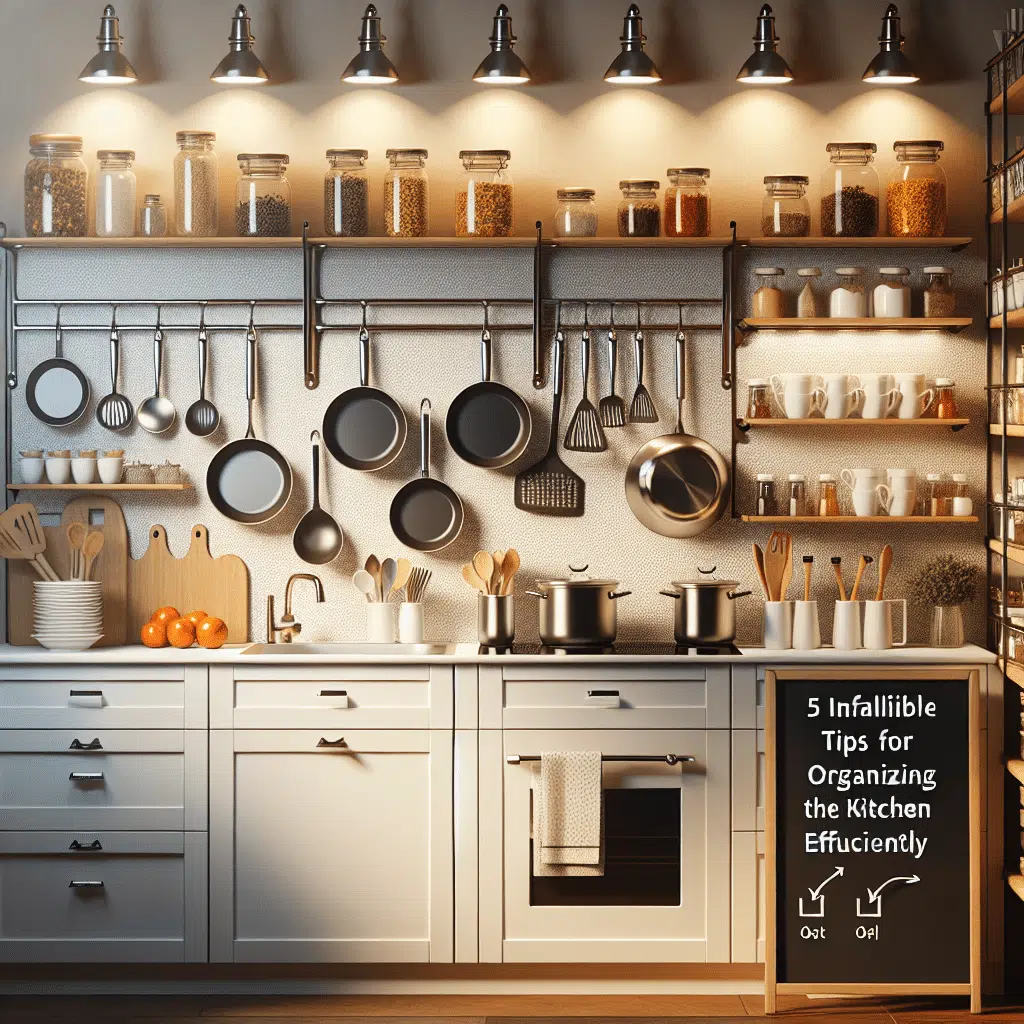 Designers compartilham 5 dicas infalíveis para organizar a cozinha de forma eficiente.