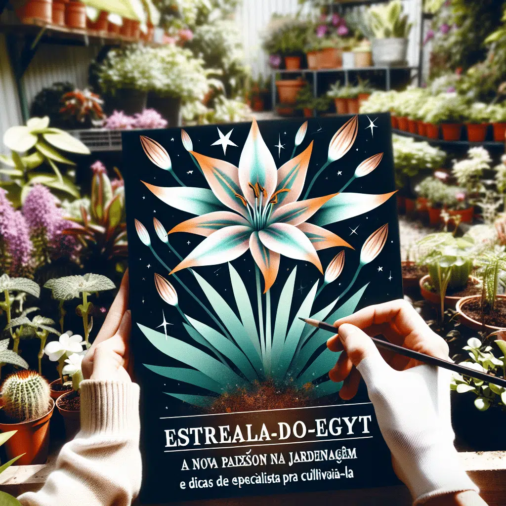 Estrela-do-Egito: a nova paixão na jardinagem e dicas de especialistas para cultivá-la