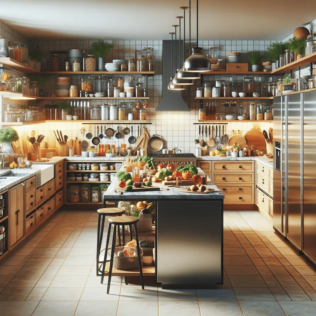 Organização de uma cozinha eficiente