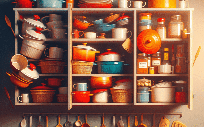 Os erros mais frequentes ao organizar o armário suspenso da cozinha