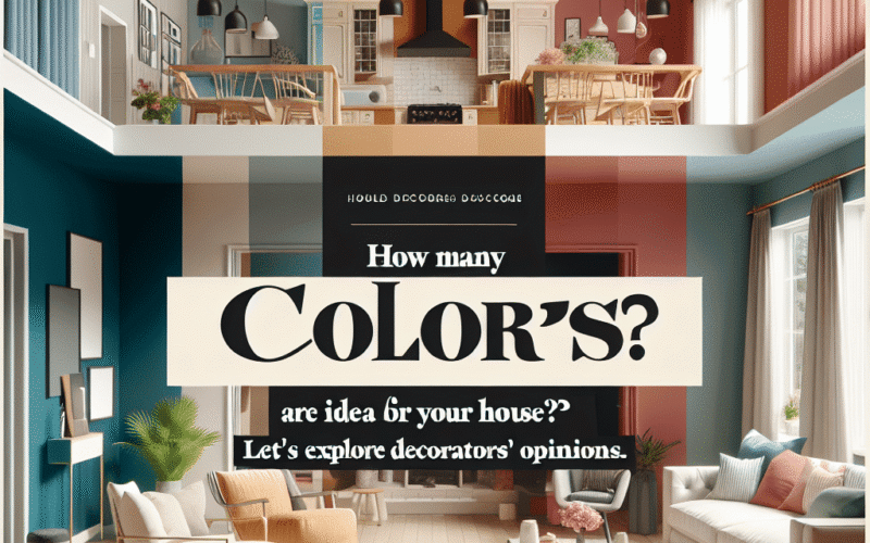 Quantas cores são ideais para sua casa? Conheça as opiniões dos decoradores.