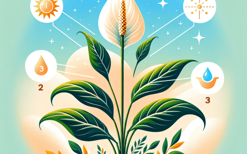 Seu lírio da paz se desenvolverá muito melhor se você acreditar nessas 3 dicas.