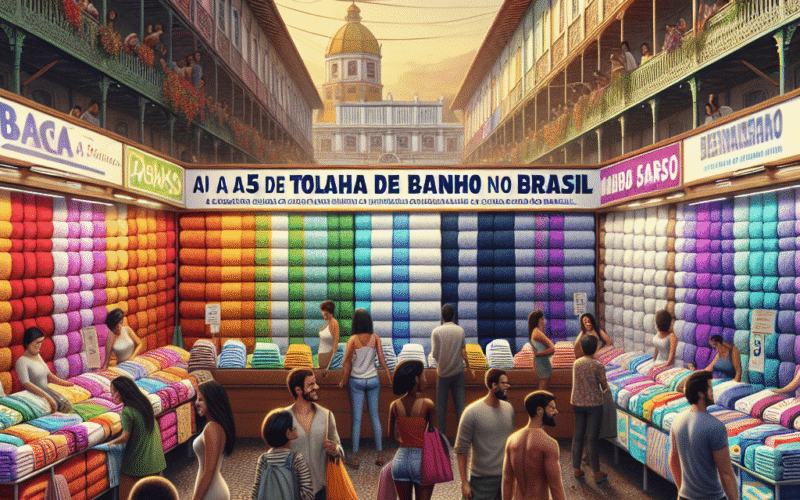 As 5 marcas de toalhas de banho mais populares no Brasil -