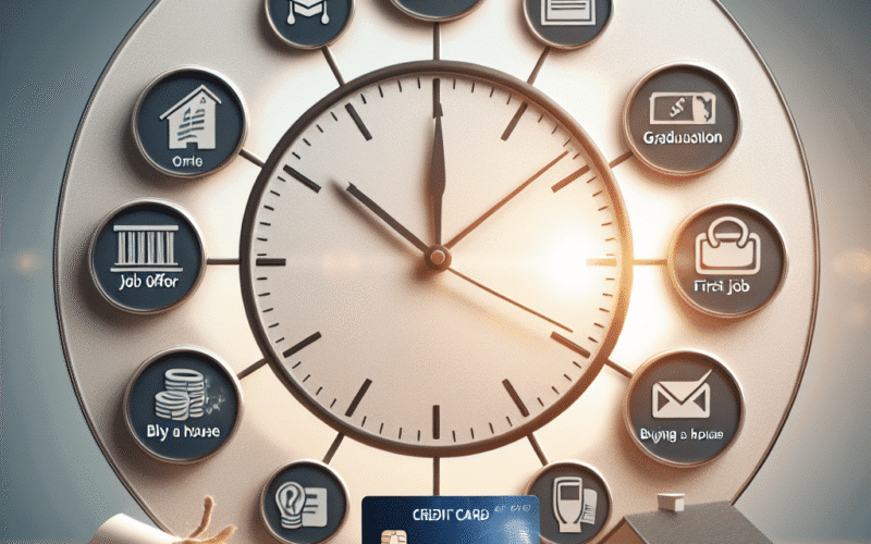 Qual é o momento ideal para solicitar um cartão de crédito? -