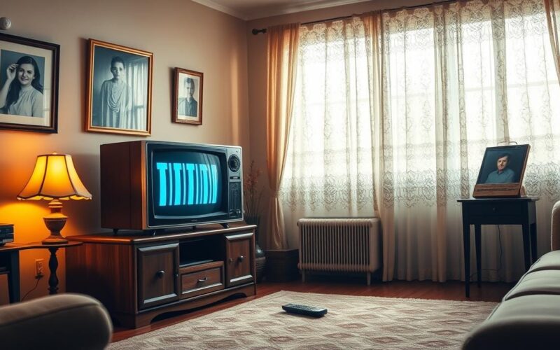 teste iptv em televisão antiga