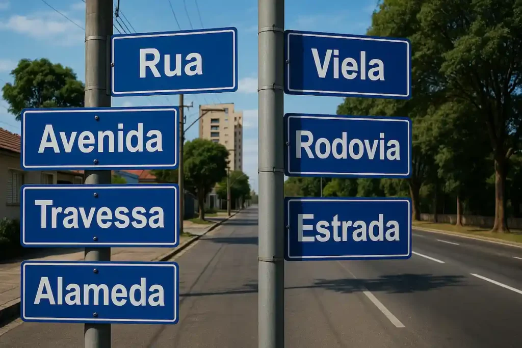Tipos de logradouro