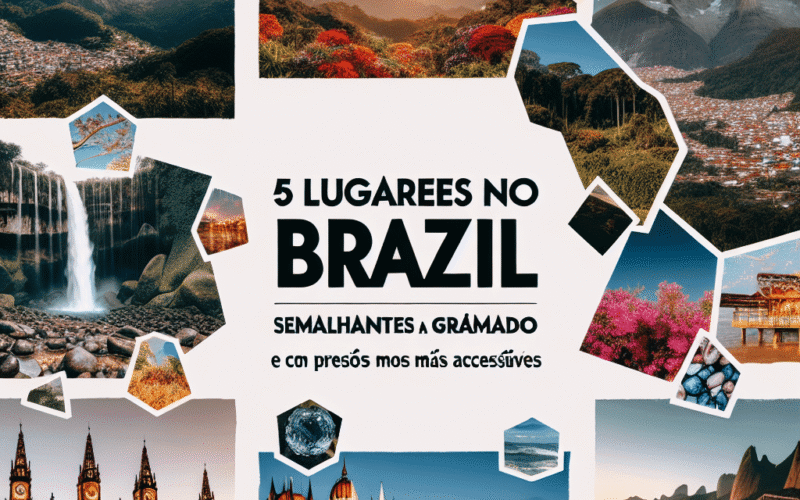 5 lugares no Brasil semelhantes a Gramado (e com preços mais acessíveis) -