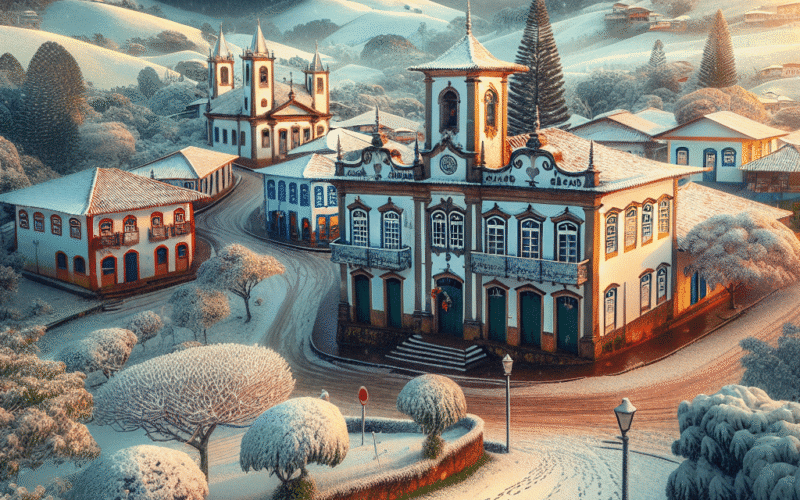 A cidade mais gelada do Brasil está em Santa Catarina e já teve neve fora da estação de inverno. -