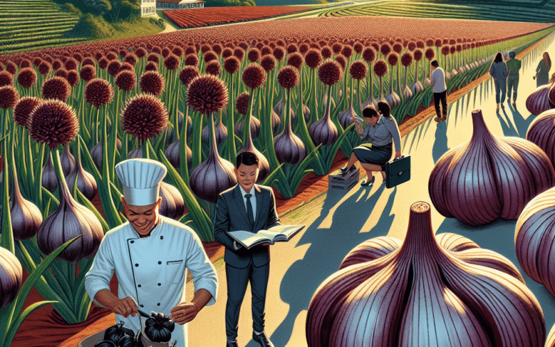 Aumento na produção de alho negro no Brasil desperta interesse de chefs e investidores -