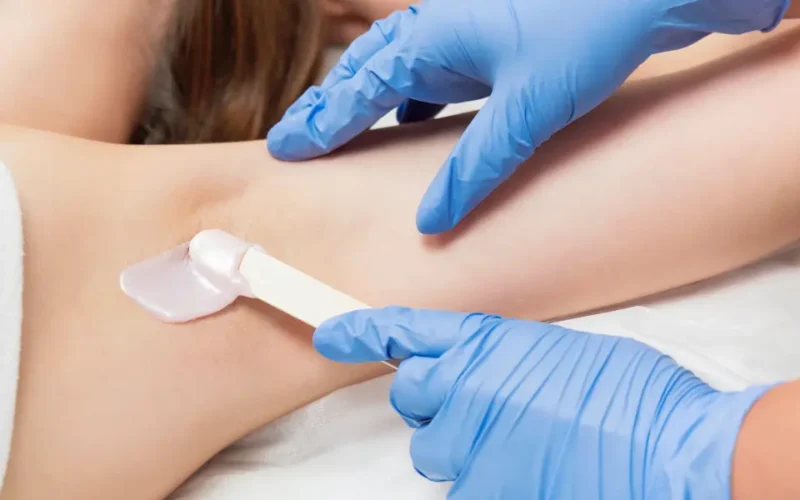 Depilação na axila dói