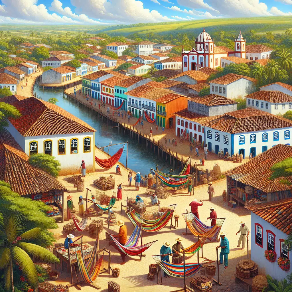 Esta cidade pequena na Paraíba é a principal produtora de redes de descanso do Brasil. –