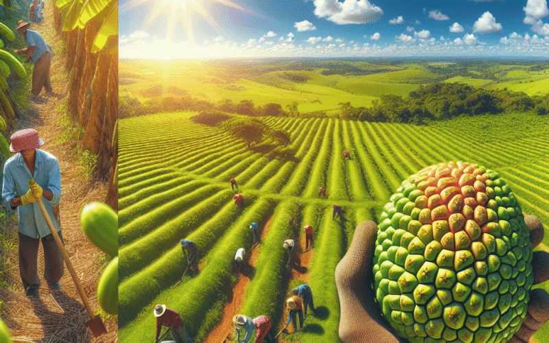 Fruta típica do Sudeste Asiático é testada em lavouras brasileiras e pode se tornar a nova tendência. -