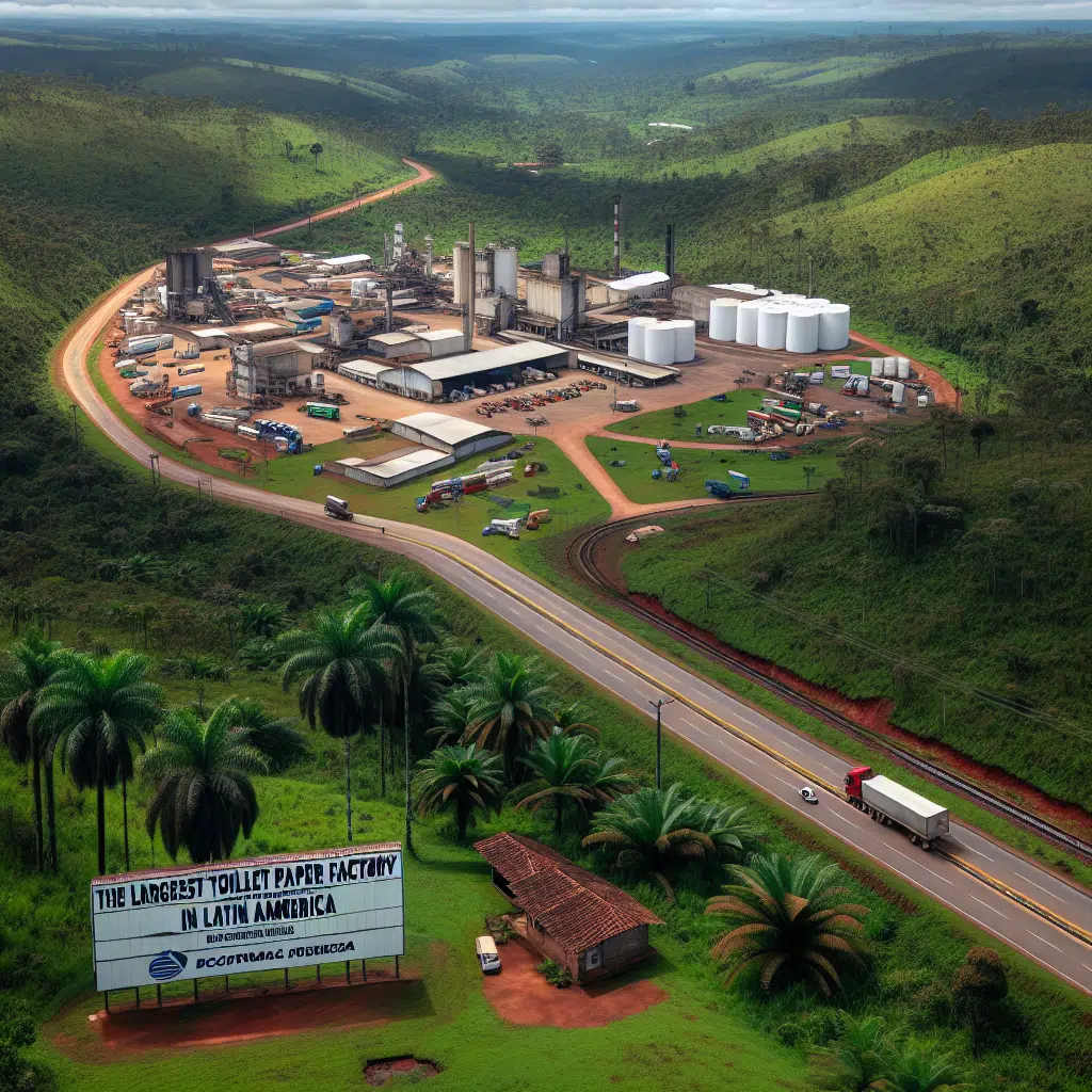 O Brasil abriga a maior fábrica de papel higiênico da América Latina; descubra sua localização. –