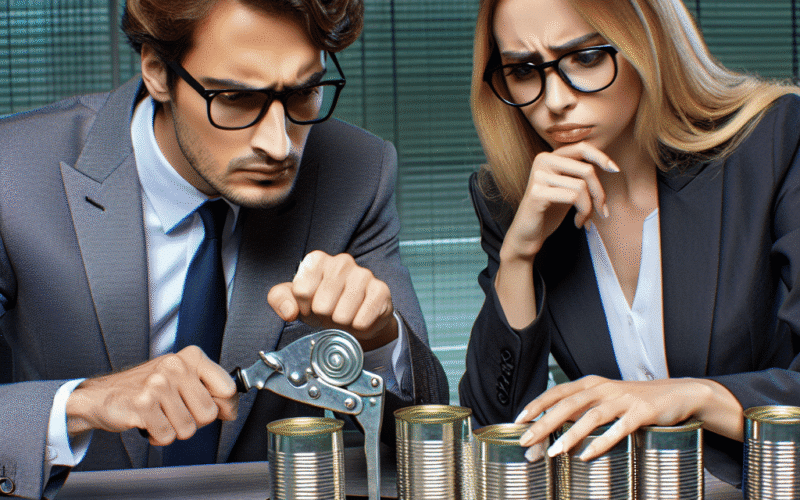 O que Harvey e Donna fazem com o abridor de latas? Entenda claramente. -