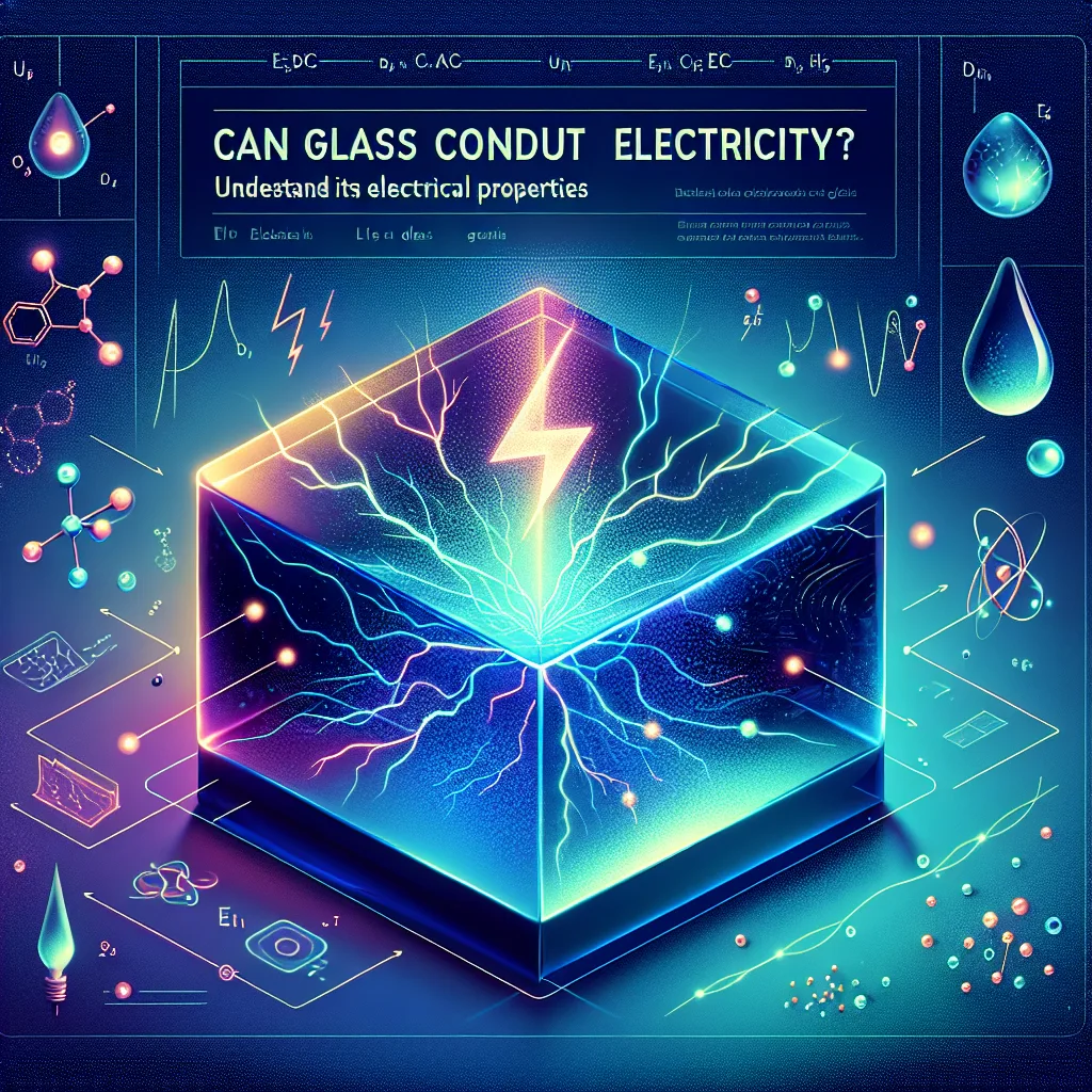 O vidro pode conduzir eletricidade? Entenda suas propriedades elétricas. –